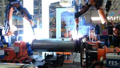 創新技術，陽極鋁導桿焊